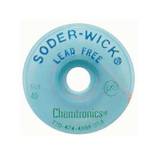 Chemtronics SW14045 Soder-Wick .110" ESD 5' 10 Bobbins