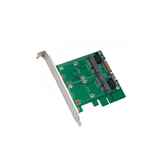 Syba SY-ADA40101 3.5" SATAIII to Dual mSATA RAID Adapter