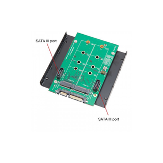 Syba SY-ADA40102 3.5" SATAIII to M.2 SSD RAID Adapter