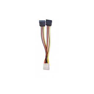 Syba SY-CAB40007 5" Molex to Dual SATA Power Connector Cable