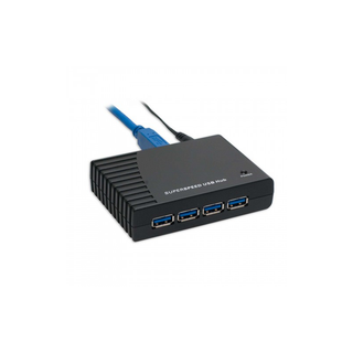 Syba SY-HUB20062 4 Port USB 3.0 Hub with Power Adapter