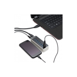 Syba SY-HUB20152 7 Port USB 3.0 Hub with One Fast Charging Port