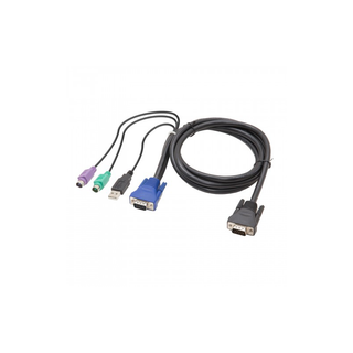 Syba SY-KVM50084 16 Port USB PS/2 Combo KVM Switch