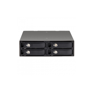 Syba SY-MRA25038 4 Bay 2.5” SATA Drive Mobile Rack for 5.25” Drive Bay