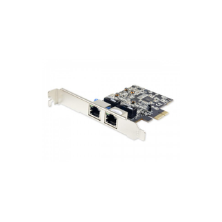 Syba SY-PEX24028 2 Port Gigabit Ethernet PCI-e x1 Network Card