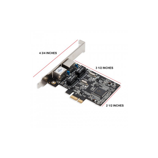 Syba SY-PEX24028 2 Port Gigabit Ethernet PCI-e x1 Network Card