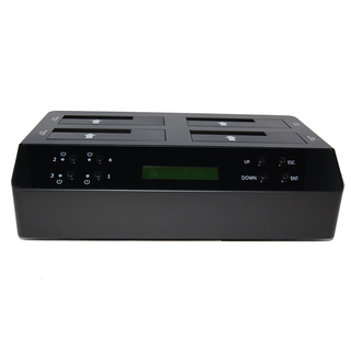 Bytecc T-400 USB 3.0 & eSATA to 4 Bay SATA Docking with Stand Alone 1:3 HDD/SSD Duplicator