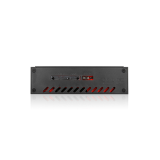 iStarUSA T-7M1-SATA-RED 5.25" to 3.5" 2.5" SATA SAS 6 Gbps HDD SSD Hot-swap Rack