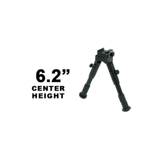 UTG TL-BP28SQ New Gen Med Pro Shooters Bipod, Quick Detach, 6.2"-6.7"