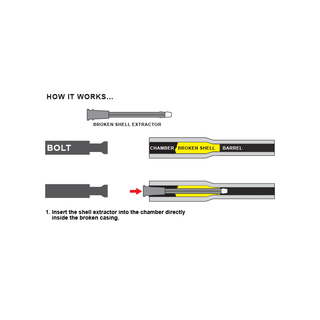 UTG TL-EX308 .308/7.62x51mm Broken Shell Extractor