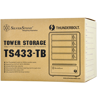 SilverStone TS433-TB Drive Storage