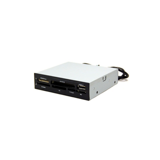 Bytecc U2CR-368  6 slots internal 3.5" Card Reader with AU6370 chip set, Support SDHC/T-Flash/M2 High Capacity + 1/USB Port