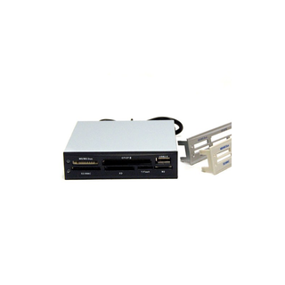 Bytecc U2CR-368  6 slots internal 3.5" Card Reader with AU6370 chip set, Support SDHC/T-Flash/M2 High Capacity + 1/USB Port