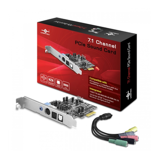 Vantec UGT-S220 7.1 Channel PCIe Sound Card