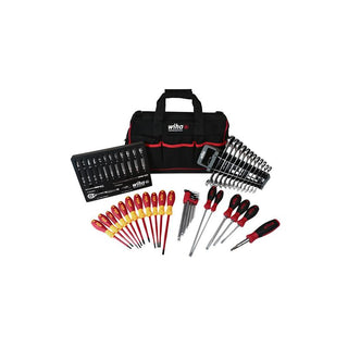 Wiha Tools 91500 75 Piece Mechanics Tool Kit