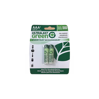 DANTONA ULTRALAST GREEN - ULGED2AAA - NIMH BATTERY, 1.2V, 750mAH