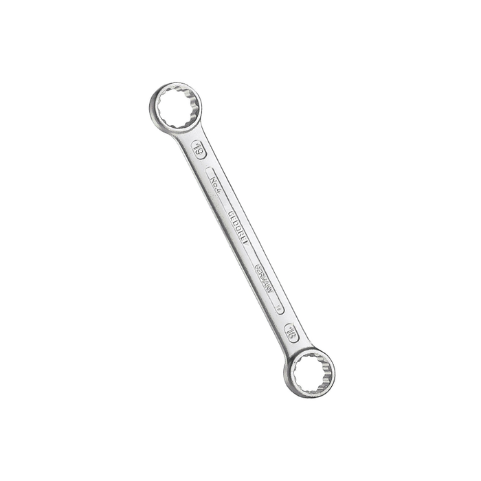 GEDORE 6055140 Flat Ring Spanner, 19 mm x 24 mm