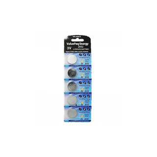 Dantona 5 PACK CR2430 Replacement batteries for DL2430B, ECR2430BP, 5011LC, 3v BY