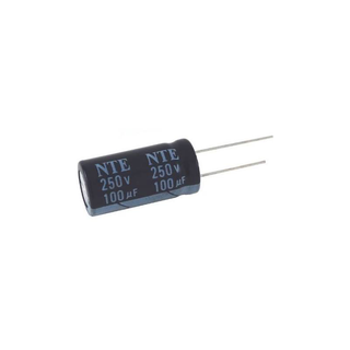 NTE Electronics VHT100M25 Series VHT Aluminum Electrolytic Capacitors