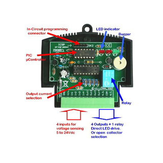 Velleman VM142 Mini PIC-PLC Application Module