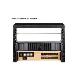 iStarUSA WA-P2UW-MT 2U Metallic White Board Panel