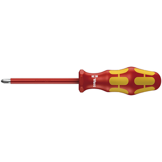 Wera 05100015001 Screwdriver for Phillips screws "165i PZ SB VDE" insulated 1xPZ 1x80mm