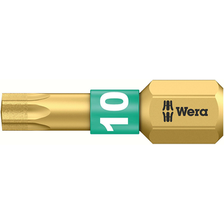 Wera 05134374001 1 BDC Diamond Coated TORX® 10 Bit, 5 Piece