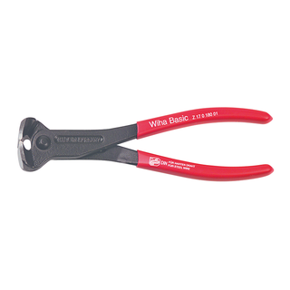 Wiha Tools 32657 6.3" End Cutting Nippers with Vinyl Grip