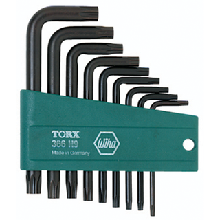 Wiha Tools 36393 Security TORX® L-Key Set, 9 Piece