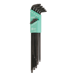 Wiha Tools 36698 Long Arm TORX L-Key Set, 10 Piece