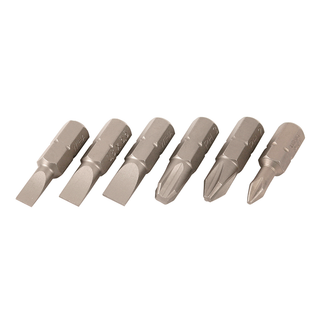 Wiha Tools 71056 Slotted/Phillips Insert Bit Set, 6 Piece