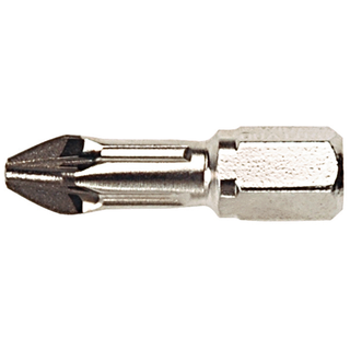 Wiha Tools 71223 #3 x 25mm PoziDriv Diamond Insert Bit