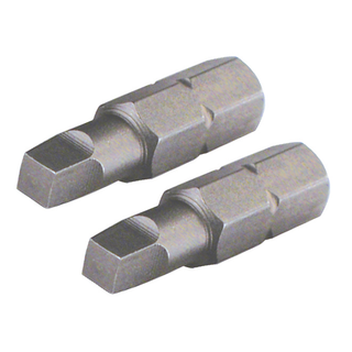 Wiha Tools 71851 #1 x 25mm Square Insert Bit, 2 Pack