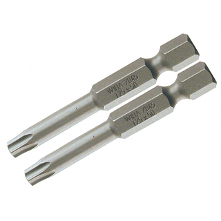 Wiha Tools 74525 T1 x 50mm TORX® Power Bit, 2 Pack