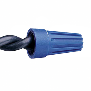 Ideal WT2-B WireTwist Wire Connector, WT2, Blue, 500/Bag